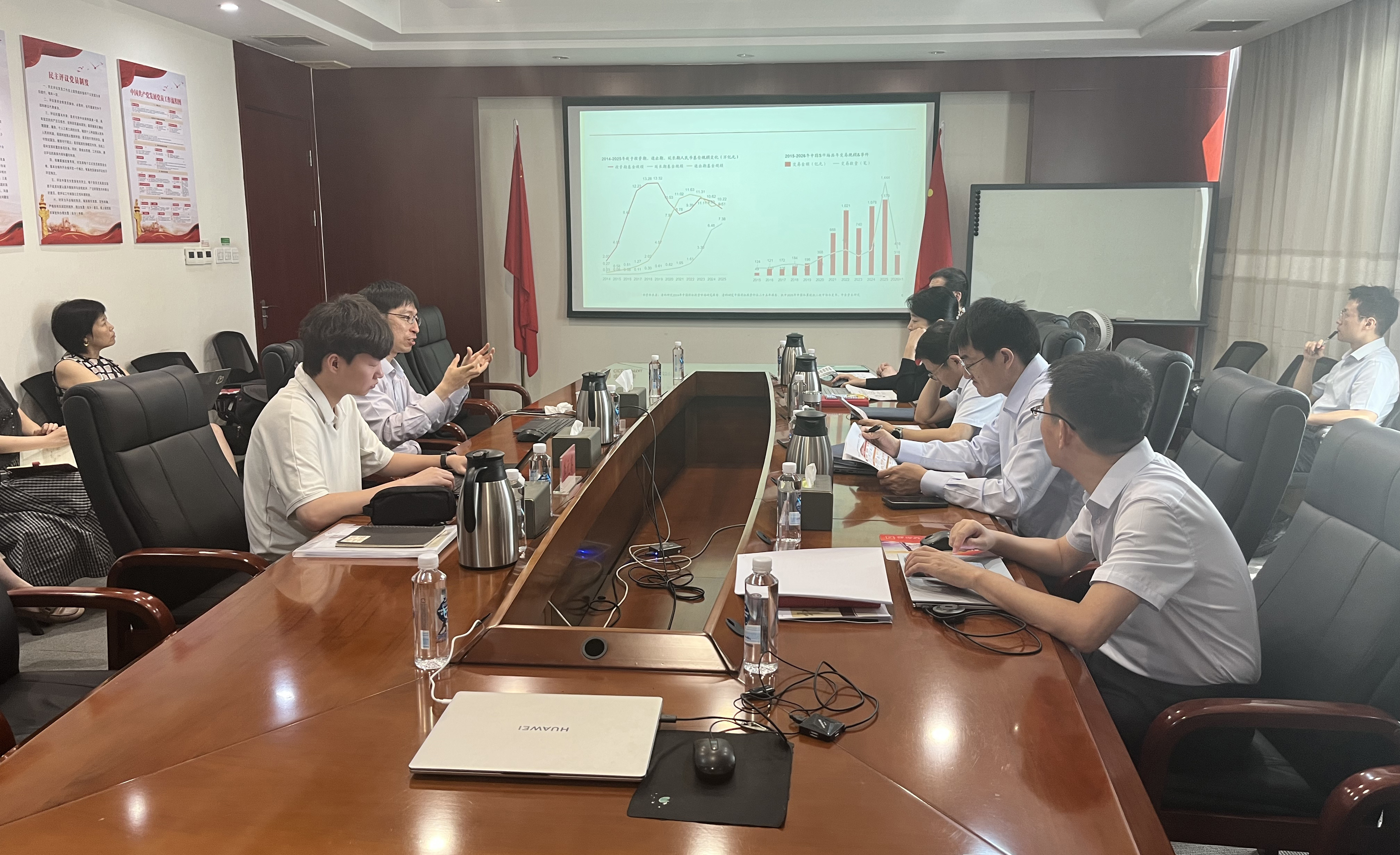 江西金资公司与中金资本开展业务交流
